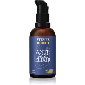 Steve's No Bull***t Anti-Age Elixir ser hidratant antirid pentru bărbați 50 ml