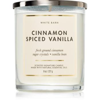 Bath & Body Works Cinnamon Spiced Vanilla lumânare parfumată 227 g