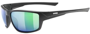 UVEX Sportstyle 230 Black Matt/Mirror Green Sportovní brýle