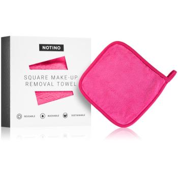 Notino Spa Collection Square Makeup Removing Towel prosop demachiant pentru make-up culoare Pink 1 buc