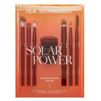 Real Techniques Solar Power Molten Metallic Eye Set sada štetcov na oči