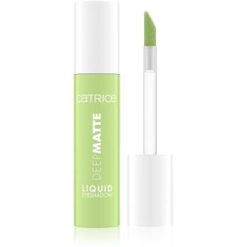 Catrice Deep Matte lichid fard ochi culoare 040 Lime Light 4 ml