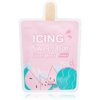 A’pieu Icing Sweet Bar Mask Watermelon mască textilă nutritivă 21 g