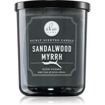 DW Home Signature Sandalwood Myrrh lumânare parfumată 425 g