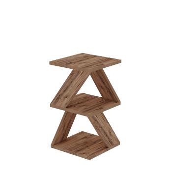 Masă de cafea Albeni Atlantic Pine, maro