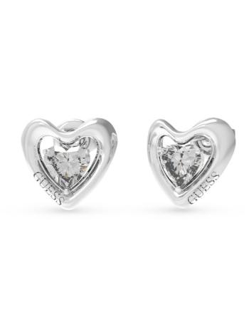 Guess Cercei minunați din oțel Inimioare Beloved JUBE05024JWRHT/U