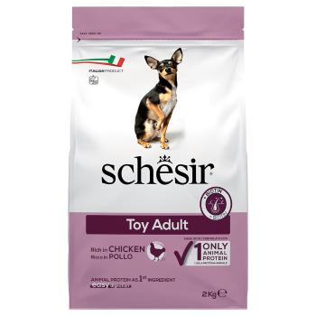 2kg Schesir Dog Toy Adult csirke száraz kutyatáp