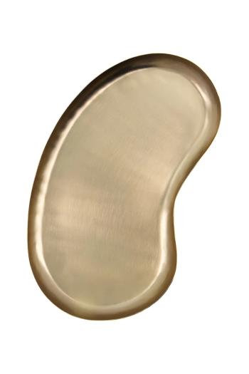 House Doctor dekoratív tálca HDOsea 15 x 28 cm sárga