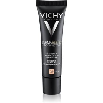 Vichy Dermablend 3D Correction Corecție pentru netezirea machiajului SPF 25 culoare 25 Nude  30 ml