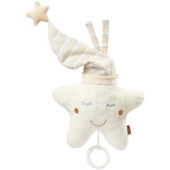 BABY FEHN Music Box Babylove Star jucărie suspendabilă contrastantă cu melodie 1 buc