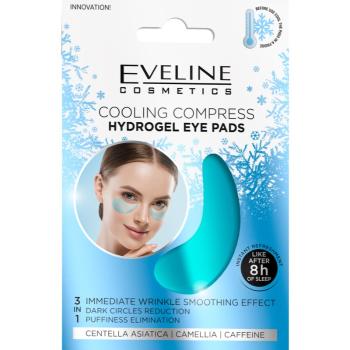 Eveline Cosmetics Hydra Expert masca hidrogel pentru ochi cu efect racoritor 2 buc