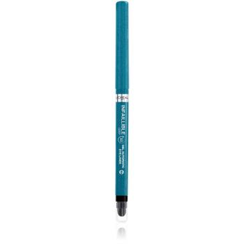 L’Oréal Paris Infaillible Grip 36h Gel Automatic Liner gel pentru linia ochilor cu aplicator culoare 07 Turquoise Faux Fur 0.4 g
