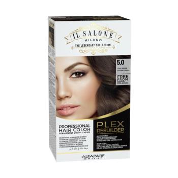 Alfaparf Milano Vopsea permanentă de păr Plex Rebuilder (Permanent Color Cream) 5.0
