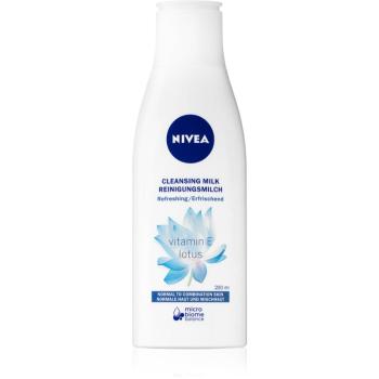 Nivea Face Cleansing lapte de curatare pentru piele normală și mixtă 200 ml