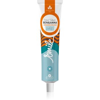 BEN&ANNA Toothpaste Cinnamon Orange pastă de dinți naturală 75 ml