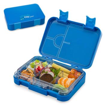 Klarstein schmatzfatz junior, caserolă pentru gustare, 6 compartimente, 21,3 × 15 × 4,5 cm 