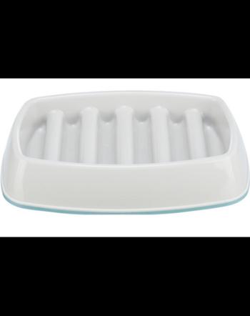 TRIXIE Slow Feeding Castron pentru hranire lenta pentru pisici 0,25 l