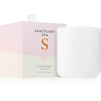 Sanctuary Spa Lily & Rose lumânare parfumată 260 g