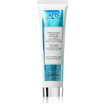 Apis Natural Cosmetics Optima masca faciala hidratanta cu minerale din Marea Moartă 100 ml