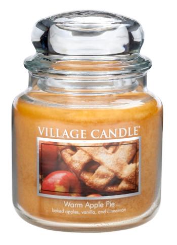 Village Candle Lumânare parfumată în sticlă Plăcinta cu mere (Warm Apple Pie) 397 g