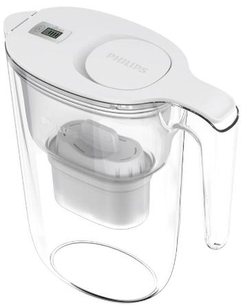 Philips Cană de filtrare a apei AWP2943WHT, 3 Micro X-Clean Softening+ filtru
