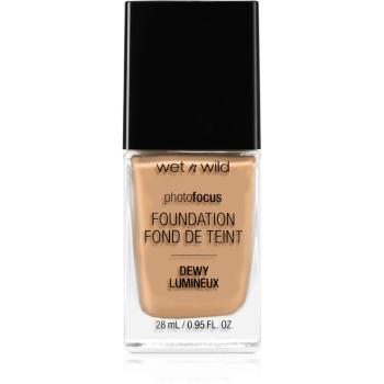 Wet n Wild Photo Focus machiaj ușor de hidratare pentru o piele mai luminoasa culoare Golden Beige 28 ml