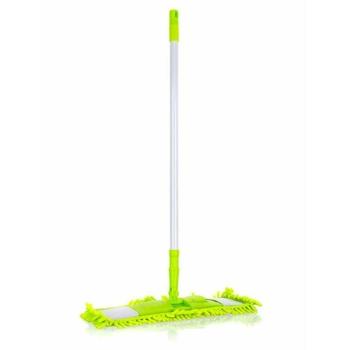 Mop cu bară telescopică Brilanz Chenille 120 cm, verde