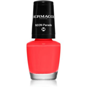 Dermacol Neon lac de unghii cu stralucire neon culoare 34 Parade 5 ml