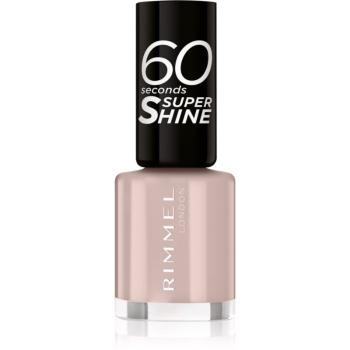 Rimmel 60 Seconds Super Shine lac de unghii culoare 500 Caramel Cupcake 8 ml