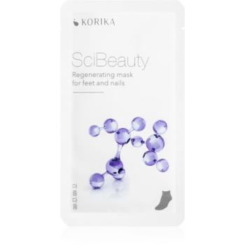 KORIKA SciBeauty Regenerating Mask for Feet and Nails mască regeneratoare pentru picioare și unghii 2x15 g