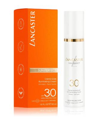 Lancaster Cremă de față de luminare antirid SPF 30 Sun Perfect (Sun Illuminating Cream) 50 ml