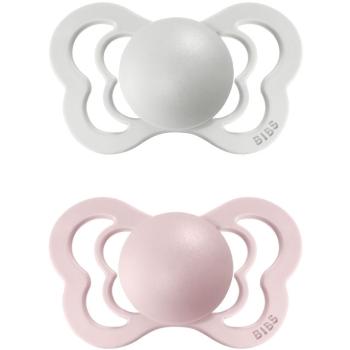 BIBS Couture Natural Rubber Size 1: 0+ months suzetă Haze / Blossom 2 buc