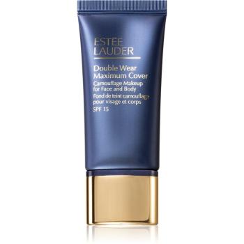 Estée Lauder Double Wear Maximum Cover Camouflage Makeup for Face and Body SPF 15 acoperire make-up pentru fata si corp culoare 3W2 Cashew 30 ml