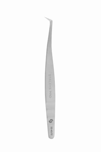 STALEKS Pensetă profesională pentru gene artificiale Expert 40 Type 12 (Professional Eyelash Tweezers)