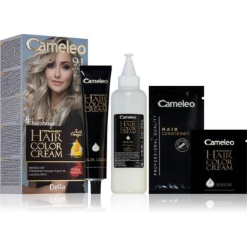 Delia Cosmetics Cameleo Omega Culoare permanenta pentru par culoare 9.1 Ultimate Ash Blonde