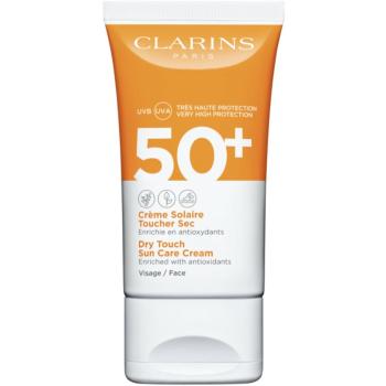 Clarins Dry Touch Sun Care Cream cremă cu protecție solară 50+ 50 ml