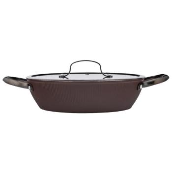 Valdinox Caserolă superficială cu capac Stripes 28cm , 3,2 l
