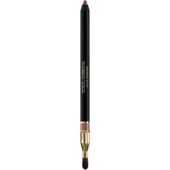Dolce&Gabbana My Lip Overliner creion contur pentru buze cu pensula culoare 03 My Rosy Nude - Warm Rosy Brown Nude 1.2 g