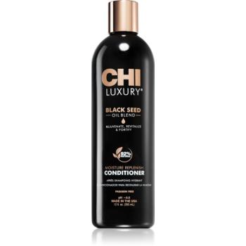 CHI Luxury Black Seed Oil Moisture Replenish Conditioner balsam hidratant pentru par usor de pieptanat 355 ml