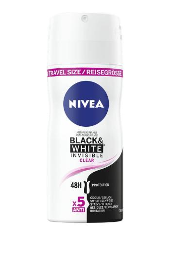 Nivea Spray antiperspirant invizibil pentru Invisible Black & White Clear (Antiperspirant) 100 ml