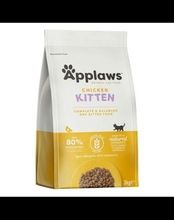 APPLAWS Kitten hrana uscata pentru pui de pisica, cu pui 2 kg