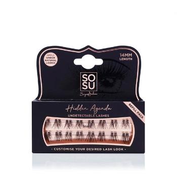 SOSU Cosmetics Genele individuale suplimentare Hidden Agenda 14 mm (Individual Lashes)