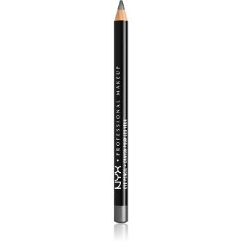 NYX Professional Makeup Eye and Eyebrow Pencil creion de ochi cu trasare precisă culoare 919 Gray 1.2 g