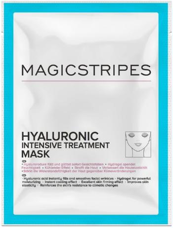 MAGICSTRIPES Mască de față hidratantă cu acid hialuronic (Hyaluronic Intensive Treatment Mask) 1 buc.