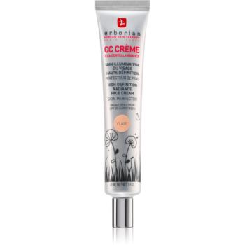 Erborian CC Crème Centella Asiatica Crema radianta pentru o piele uniformă ton SPF 25 big pack culoare Clair 45 ml