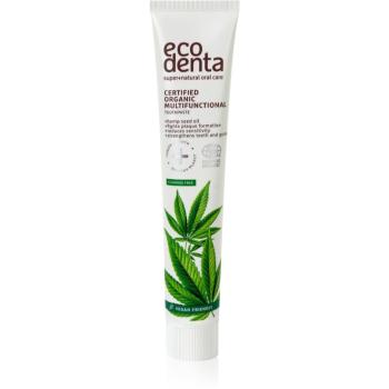 Ecodenta Certified Organic Multifunctional with Hemp pastă de dinți naturală 75 ml