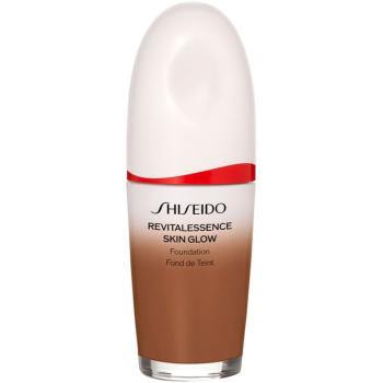 Shiseido Revitalessence Skin Glow Foundation Machiaj usor cu efect de luminozitate SPF 30 culoare Copper 30 ml