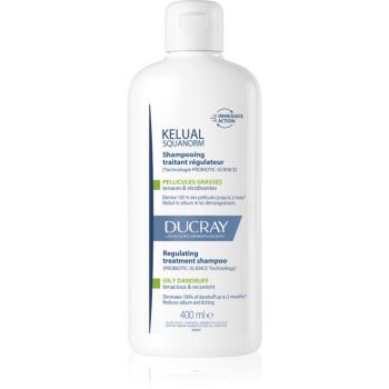 Ducray Kelual Squanorm Regulating Treatment Shampoo Oily Dandruff șampon pentru par gras si cu matreata 400 ml