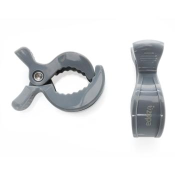 Zopa Multifunctional Stroller Clamps clips multifuncțional Grey 2 buc