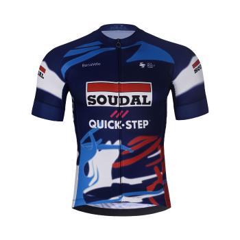 
                         Tricou de ciclism cu mânecă scurtă - SOUDAL-QUICKSTEP 2025 
                